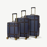 Rock hardside luggage set 3 piece (British brand)
