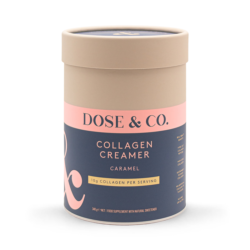 Dose & Co Caramel Collagen Creamer 340g - British product