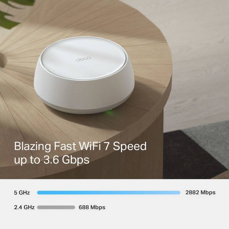 TP-Link Deco BE22 mesh Wi-Fi system 3 pack, UK version