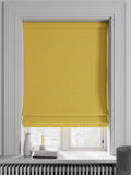 Soho Roman Blind in Buttercup Yellow - British product