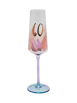 Next Widdop Pink Birthday 60 Champagne Flute- Buy online at McGrocer