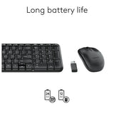 Logitech MK220 wireless keyboard mouse combo - British product