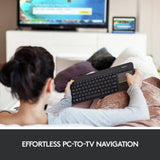 Logitech K400 Plus wireless keyboard (British brand)