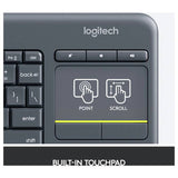 Logitech K400 Plus wireless keyboard (British brand)