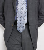 Harrods silk jacquard tie 8cm, imported from the UK