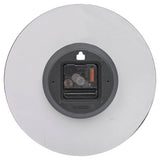 Argos Home round glass wall clock black 25cm, imported from the UK