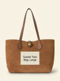 Mulberry Eliza suede tote bag Vintage Oak (British brand)