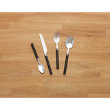 Argos Home 16 piece cutlery set black stainless steel, UK version