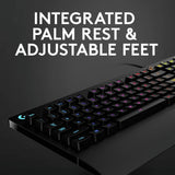 Logitech G213 Prodigy RGB gaming keyboard, imported from the UK