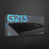 Logitech G213 Prodigy RGB gaming keyboard, imported from the UK