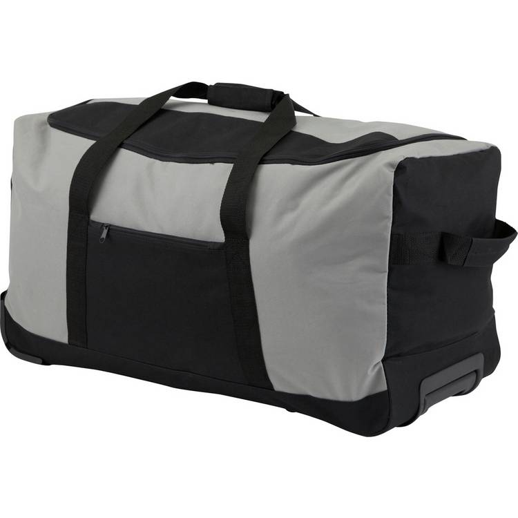 Large grey wheeled holdall with 80 litre capacity, UK version