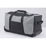 Large grey wheeled holdall with 80 litre capacity, UK version