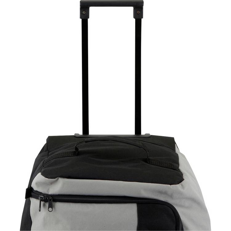 Large grey wheeled holdall with 80 litre capacity, UK version