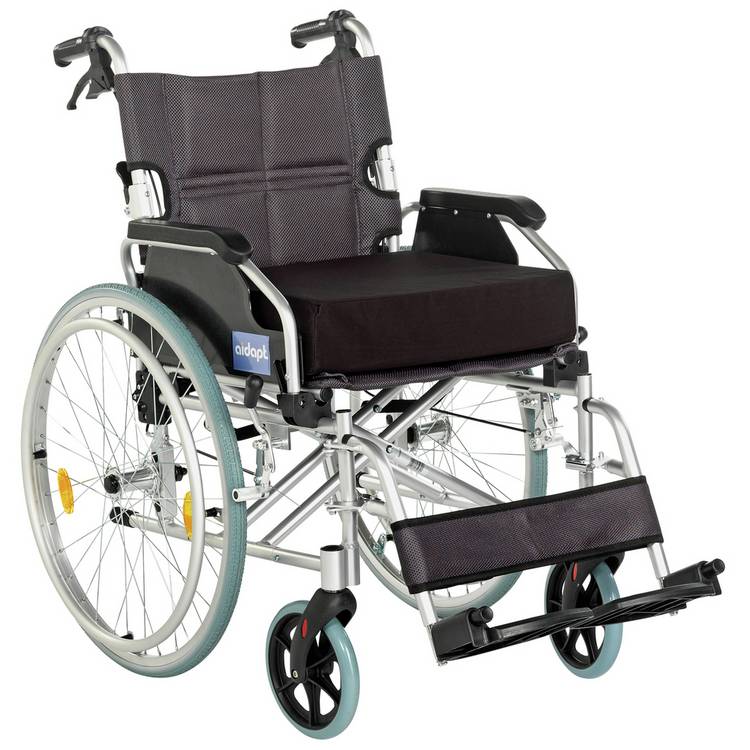 Wheelchair memory foam cushion 46x41cm, imported from the UK
