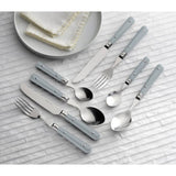 Argos Argos Home 16 Piece Bistro Cutlery Set - Grey- Buy online at McGrocer