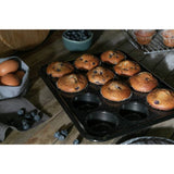 Argos Habitat 12 Cup Non-Stick Carbon Steel Muffin Tray- Buy online at McGrocer