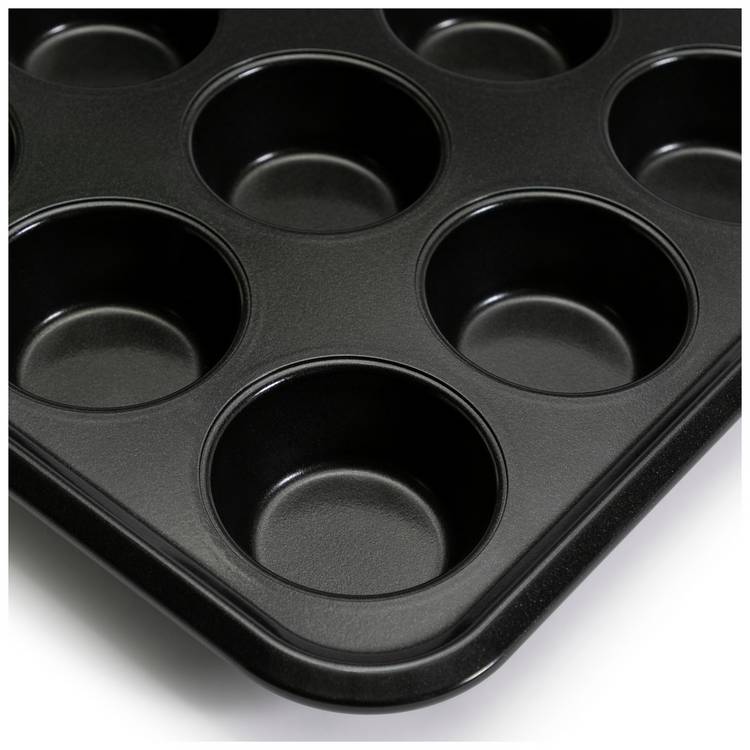 Habitat carbon steel non-stick muffin tray 12 cup (British brand)