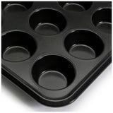 Habitat carbon steel non-stick muffin tray 12 cup (British brand)