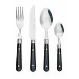 Argos Home black 16-piece bistro cutlery set, imported from the UK