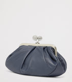 Weekend Max Mara Pasticcino small leather clutch bag, UK version