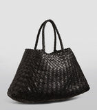 Dragon Diffusion small leather woven Santa Croce tote bag - British product