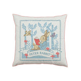 Peter Rabbit white cushion 35x35cm, UK version