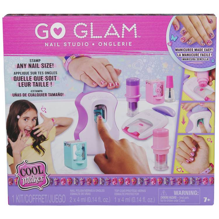 Cool Maker Go Glam Nail Studio kids nail art kit - British product
