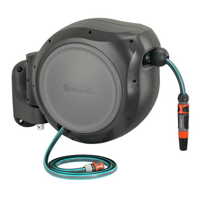 Argos GARDENA 25m Auto Rewind Wall Mountable Hose Box- Buy online at McGrocer