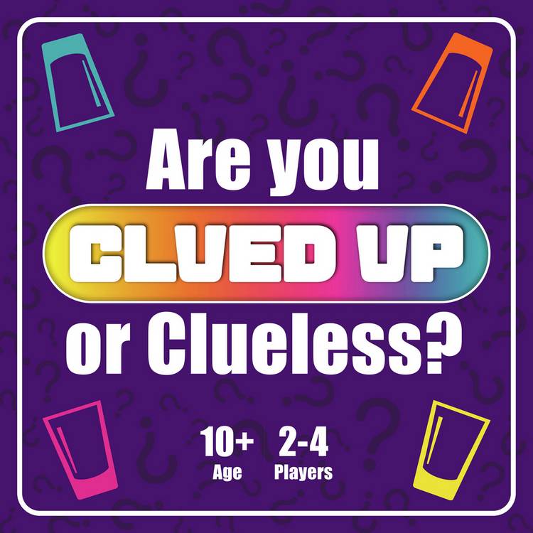 Tomy Clued Up Game family party game - British product