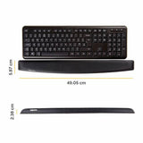Fellowes memory foam keyboard wrist rest black (British brand)