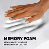 Fellowes memory foam keyboard wrist rest black (British brand)