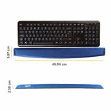 Fellowes keyboard wrist rest blue (British brand)