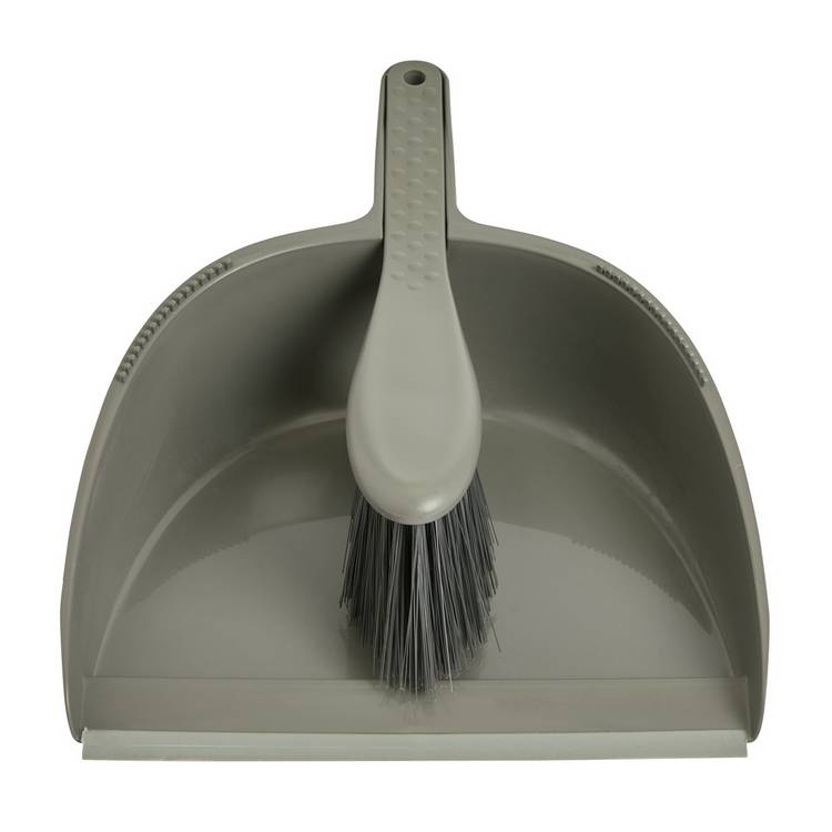 Argos Home long-handled broom and dustpan set for easy sweeping, UK version