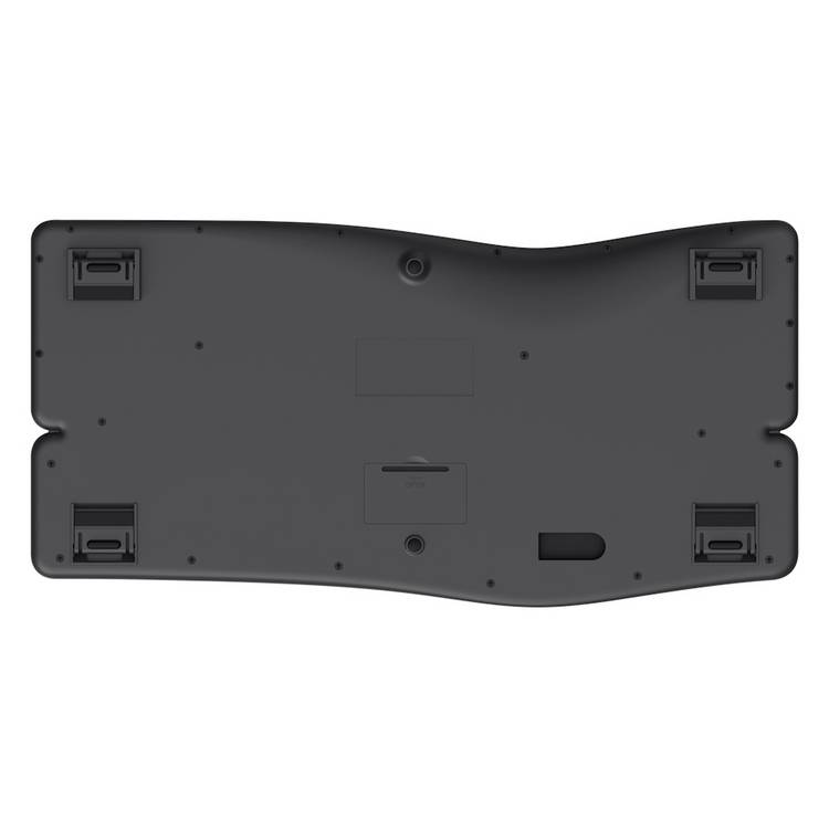 Trust ergonomic wireless keyboard black, UK version