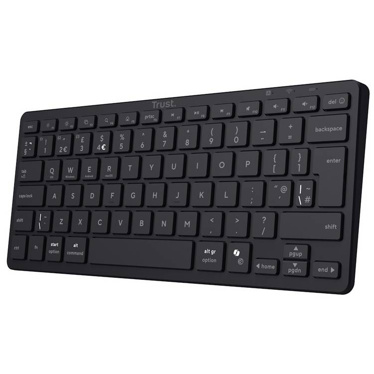 Trust Nado II wireless Bluetooth keyboard black (British brand)