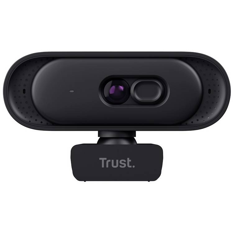 Trust 2K QHD webcam with privacy shutter, imported from the UK