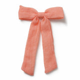 Flitzy Orange Bow Clip hair accessory - British product