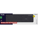 Trust Vaiya multi-device wireless keyboard black, UK version