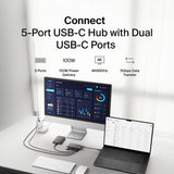 Belkin 5-port USB-C hub - British product