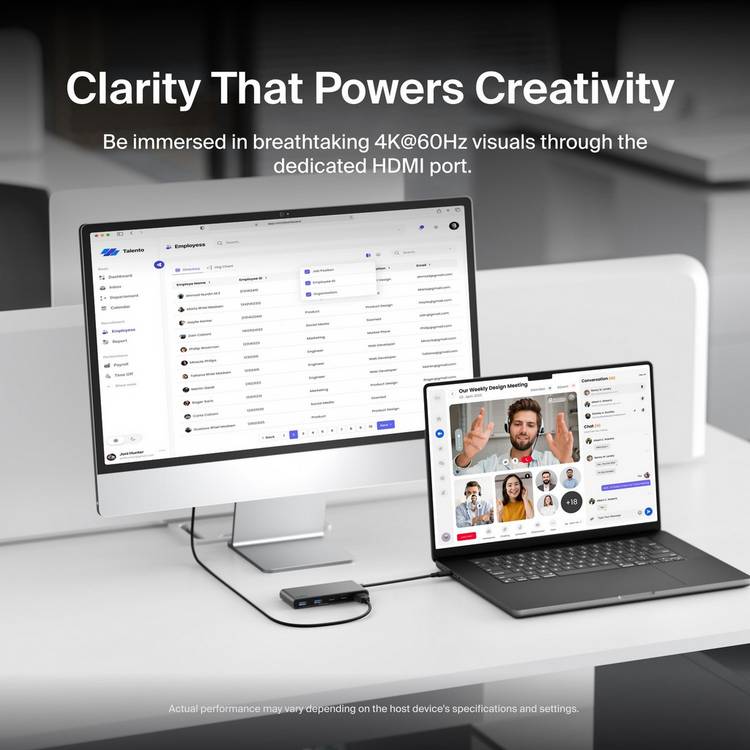 Belkin 7 Port USB-C Hub with HDMI and SD slot, imported from the UK