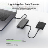 Belkin 8-port USB-C hub with multiple ports, imported from the UK