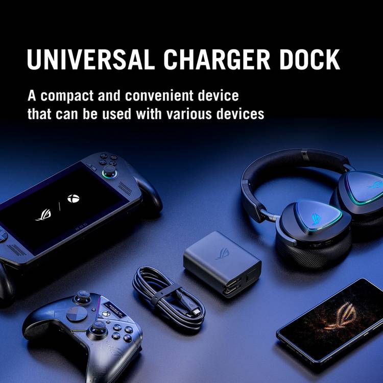 ASUS ROG 100W Gaming Charger Dock - British product