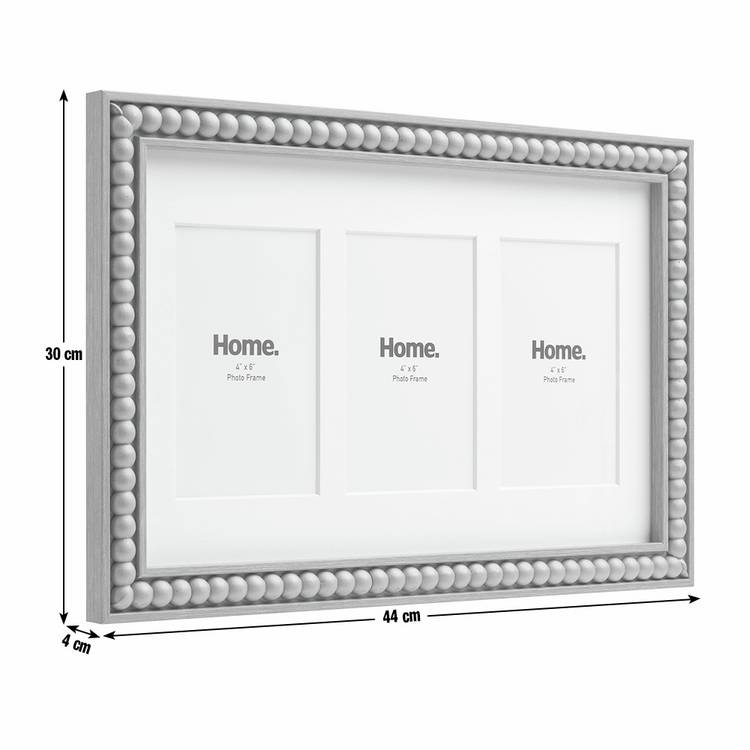 Argos Home beaded wood effect picture frame 4x6 inch, UK version