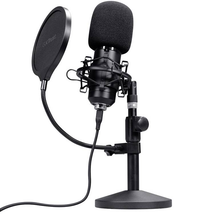 GXTrust Emita II streaming microphone (British brand)