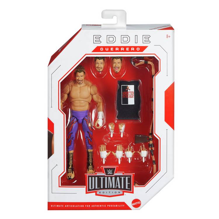 Mattel Eddie Guerrero Ultimate Edition action figure 6-inch - British product
