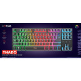 GXTrust 831 Thado TKL Black gaming keyboard, imported from the UK