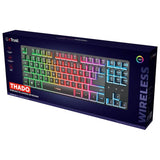 GXTrust 831 Thado TKL Black gaming keyboard, imported from the UK