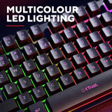 GXTrust 831 Thado TKL Black gaming keyboard, imported from the UK