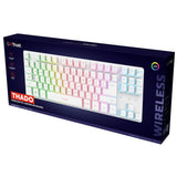 GXTrust 831 Thado TKL wireless gaming keyboard white, imported from the UK