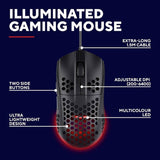 GXTrust Helox ultra-lightweight gaming mouse black, UK version